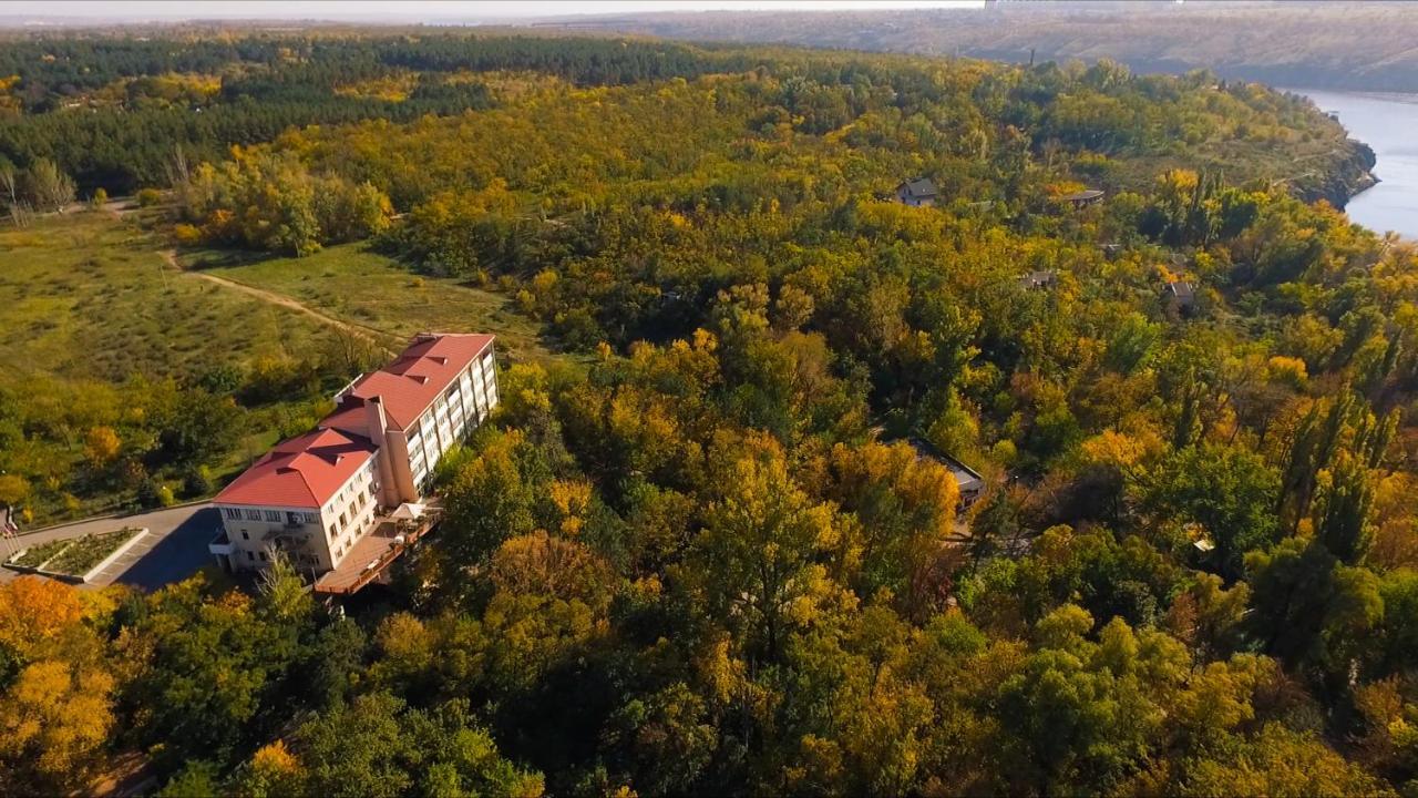 Pectoral On Khortytsia Hotel Zaporizhia Ngoại thất bức ảnh